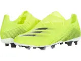 Cleated sports shoes.