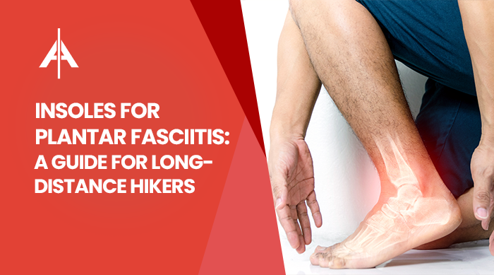 Foot anatomy graphic showing inflamed plantar fascia tendon.
