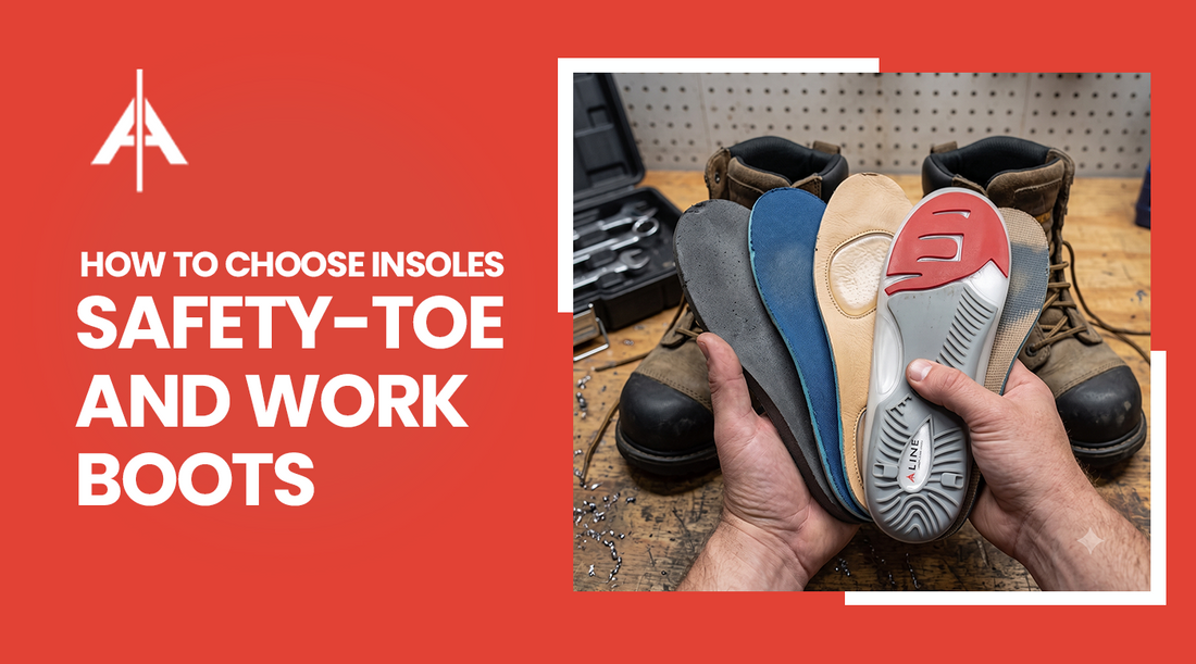 Best work boot insoles with arch support, cushioning, and heel stability
