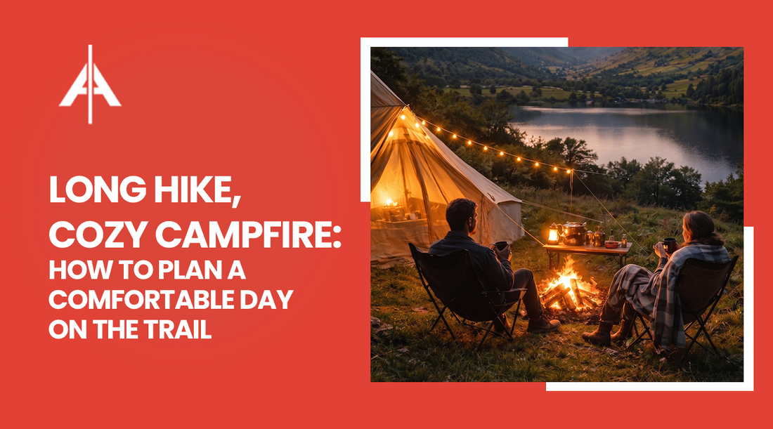 Long Hike, Cozy Campfire: How to Plan a Comfortable Day on the Trail