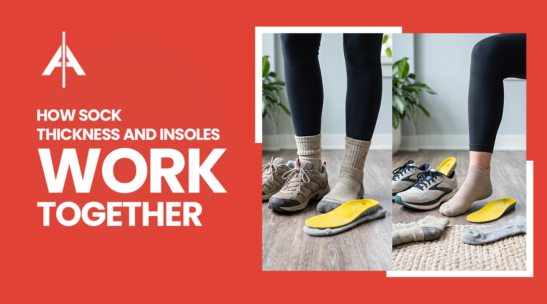 How Sock Thickness and Insoles Work Together