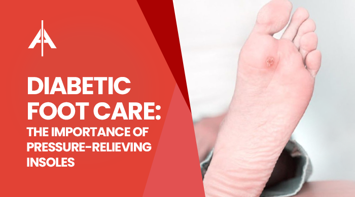 A preventive care article highlighting the critical role of specialized insoles in reducing pressure points and safeguarding foot health for those with diabetes.