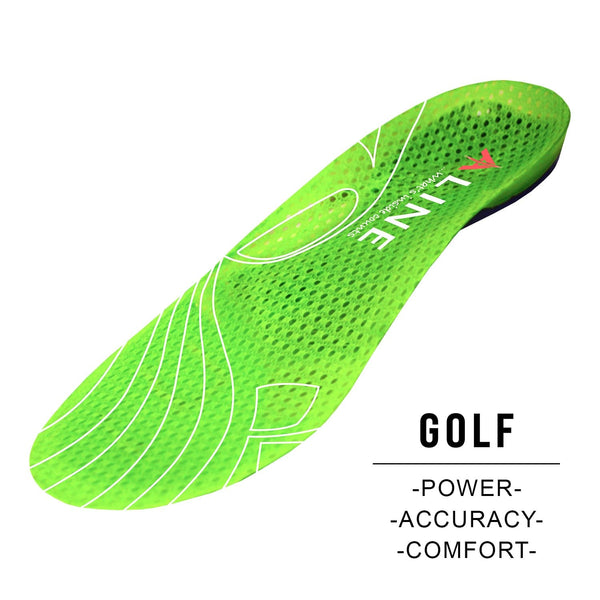 ALINE Traction Insoles for golf.